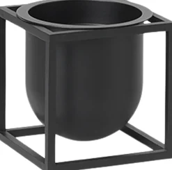 Audo Copenhagen Vaser & Urtepotteskjulere<Kubus Flowerpot 10, Black