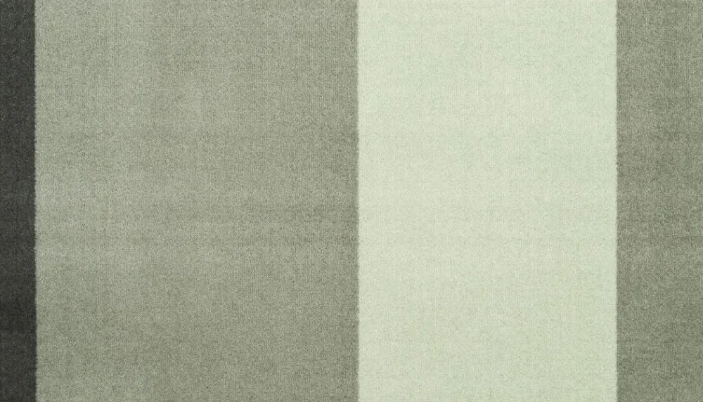 Tica Copenhagen Gulvtæpper<Løber, 67x120 cm, stripes-horizon lys/støvet og mørkegrøn