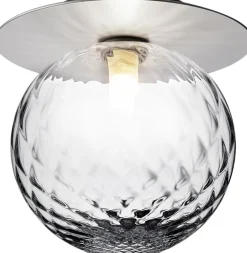 Nuura Væglamper|Loftlamper<Liila 1 Large IP44 Light silver /optic