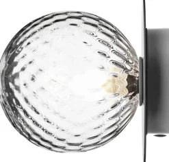 Nuura Væglamper|Loftlamper<Liila 1 Medium IP44, light silver / optic clear