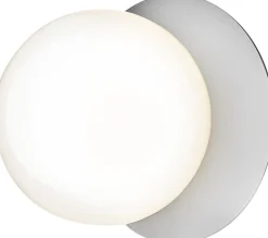 Nuura Væglamper|Loftlamper<Liila 1 Medium IP44, light silver / opal