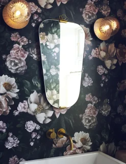 Nuura Væglamper|Loftlamper<Liila 1 Medium IP44, nordic gold / optic clear