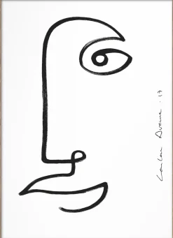 The Poster Club Plakater & Rammer<LouLou Avenue - Full moon Flerfarvet
