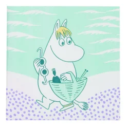 Moomin Arabia Tilbehør Til Bordet<33cm papirserviet Stranddag