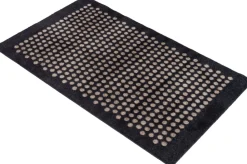 Tica Copenhagen Gulvtæpper<Måtte 60x90 cm, dot sort/sand