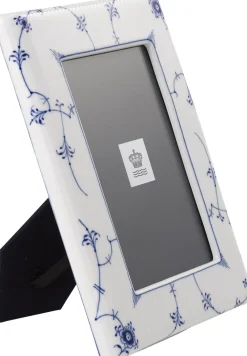Royal Copenhagen Plakater & Rammer<Musselmalet Riflet Billedramme, 16,5x21 cm