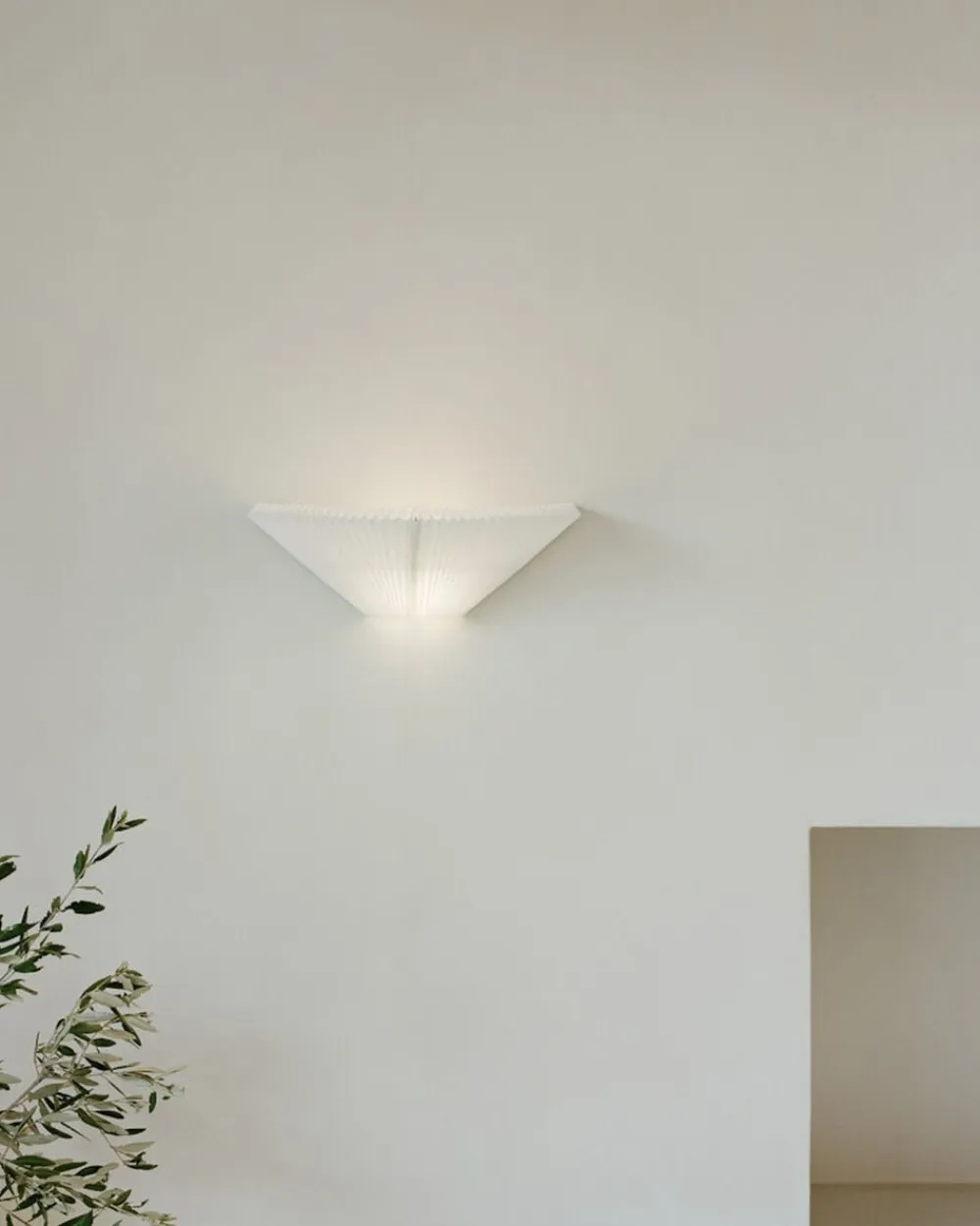 New Works Lampeskærme<Nebra Wall Lamp, Ø270-400, White