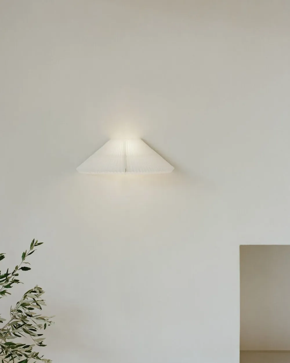 New Works Lampeskærme<Nebra Wall Lamp, Ø270-400, White