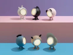 Mr. Wattson Lampeskærme<Norbitt, Sun cap, Smoothie pink, 10,6x3,3 cm