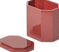 Ferm Living Kontorartikler|Opbevaring<Nova Storage Box - 10 x 7,5 - Picante Red