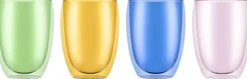 Bodum Glas<PAVINA 4 stk. dobbeltvægget glas, 0. 35 l