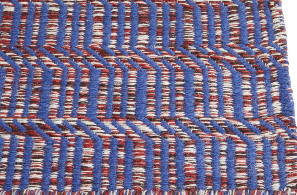 Hay Gulvtæpper<Radio Rug-50 x 80-Red, blue