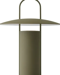 Audo Copenhagen Trådløse Lamper<Ray Table Lamp Portable Matt dusty green