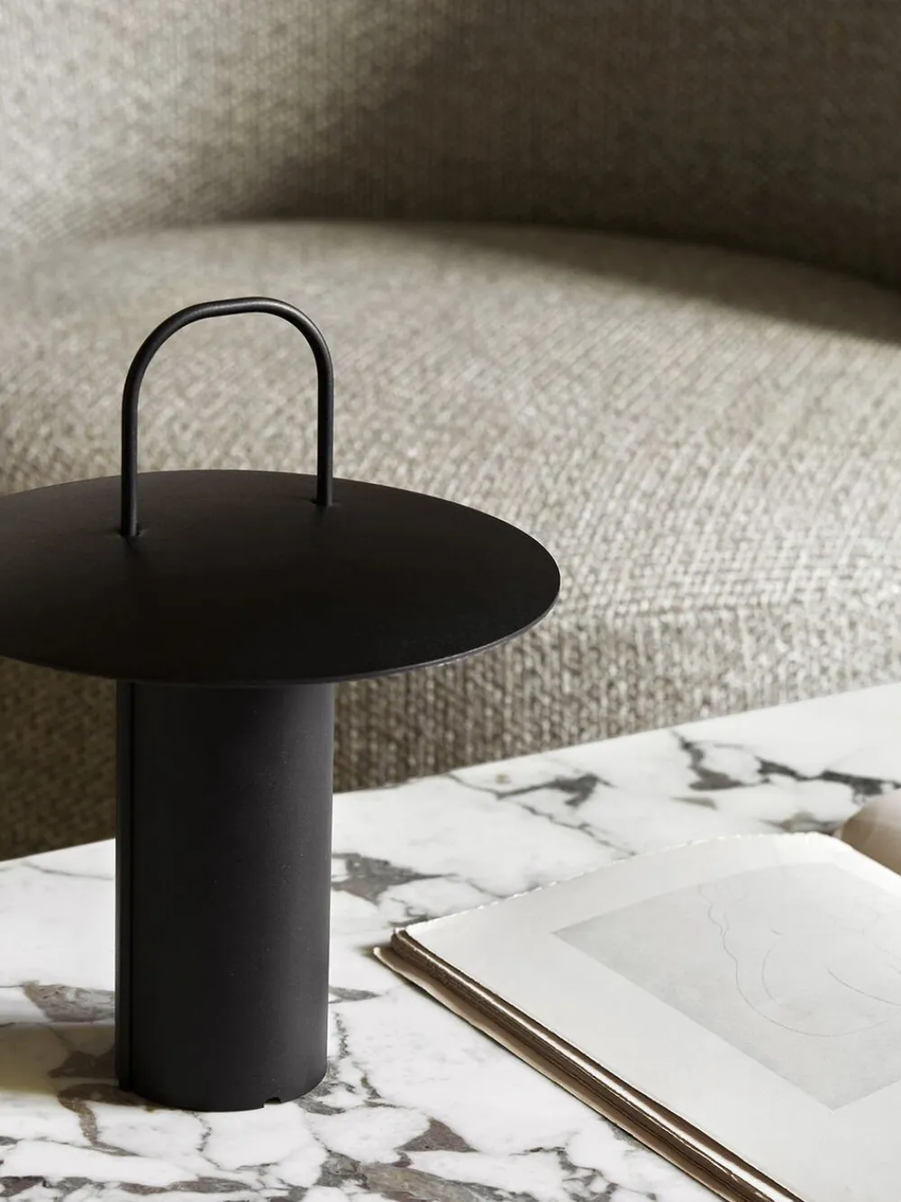Audo Copenhagen Trådløse Lamper<Ray Table Lamp Portable Black