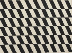 Hay Gulvtæpper<Shift Kelim Rug-W140 x L200-Black