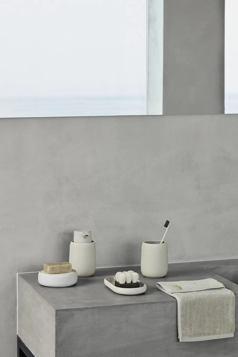 Blomus Badeværelsestilbehør<Soap Dispenser -SONO- Moonbeam
