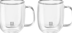 Zwilling Kopper & Krus<Sorrento Plus Espressoglas sæt, 2 stk