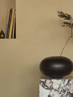 Audo Copenhagen Vaser & Urtepotteskjulere<Surround Vase, H17,5, Wood