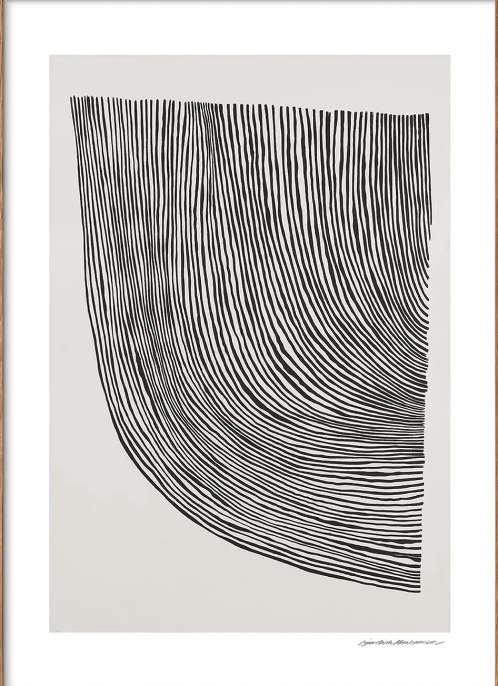The Poster Club Plakater & Rammer<- Curves Black 5070 Flerfarvet