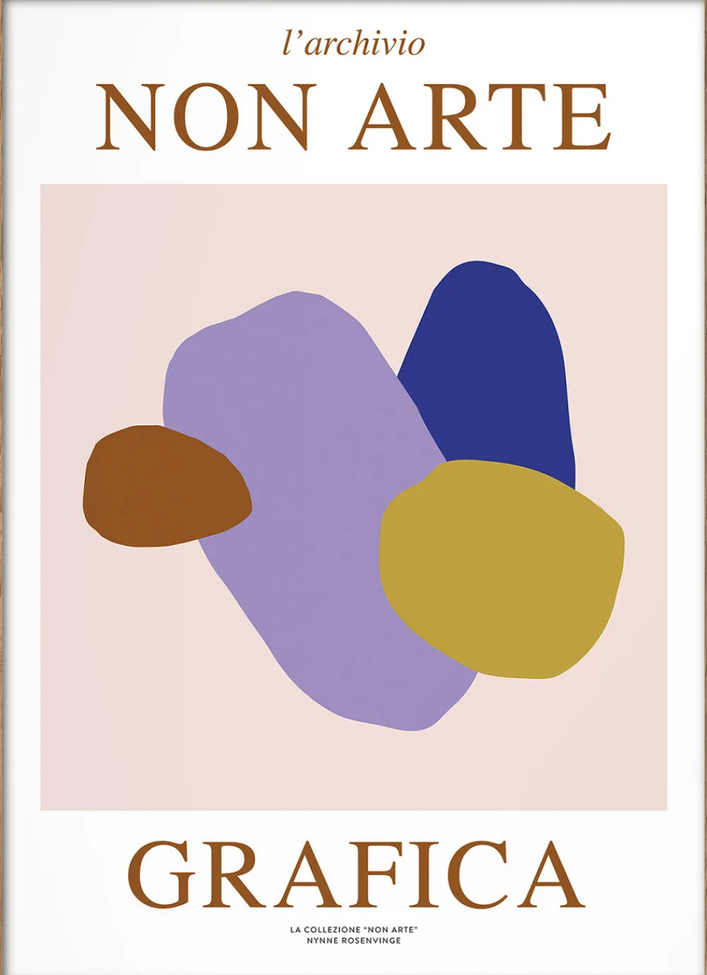 The Poster Club Plakater & Rammer<- Non Arte Grafica 02 3040 Flerfarvet