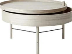 Audo Copenhagen Møbler<Turning Table, White Oak ø65 cm, Bl