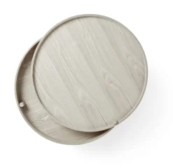 Audo Copenhagen Møbler<Turning Table, White Oak ø65 cm, Bl