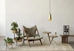 Audo Copenhagen Pendler<Umanoff, Pendant, Brass, Walnut