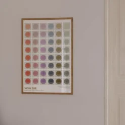 Poster & Frame Plakater & Rammer<VICKI ZOÉ - Flower - In Tone Color Selection Flerfarvet