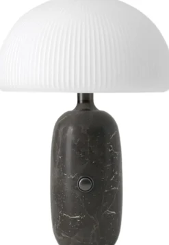 Vipp Trådløse Lamper<591 Sculpture table lamp, Small, Grey