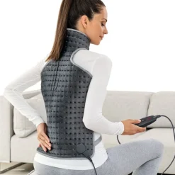 Beurer Elektronik<Wellbeing HK 64 Cosy Grey Varmepude til nakke og ryg
