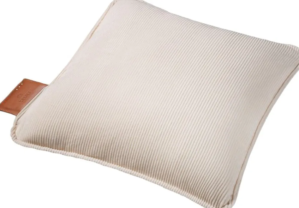 Beurer Elektronik<Wellbeing HK 77 Heaty Varmepude Cashmere Creme 45x45 cm