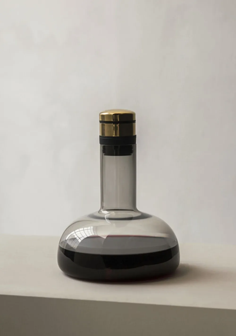 Audo Copenhagen Bar & Vin<Wine Breather, Deluxe, Clear/Gold
