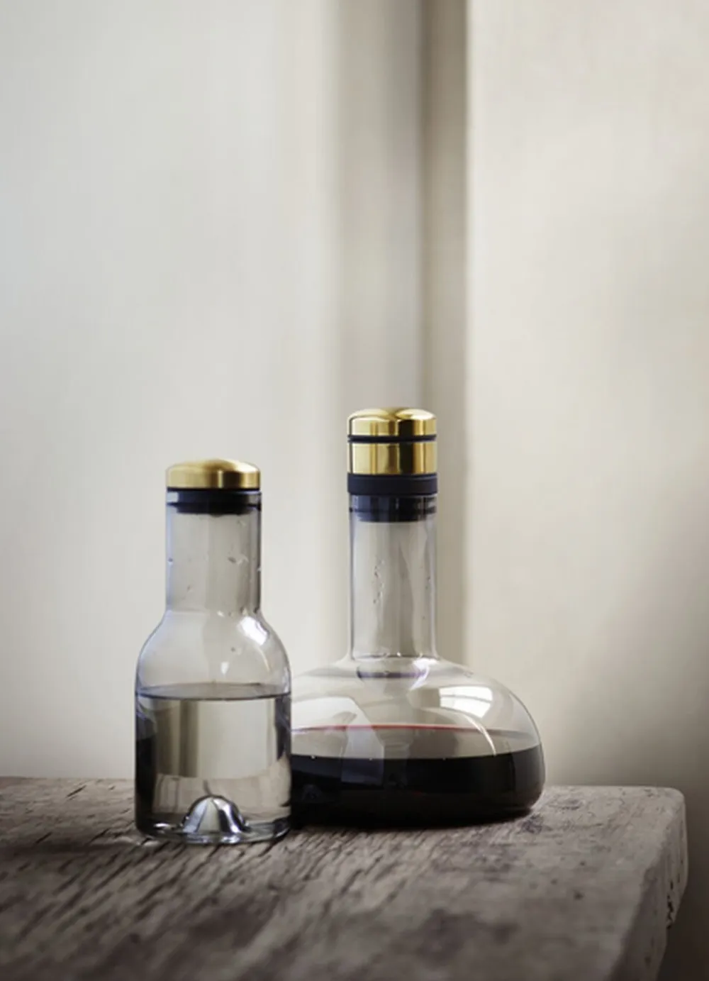 Audo Copenhagen Bar & Vin<Wine Breather, Deluxe, Clear/Gold