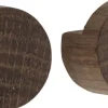 Ekta Living Knager & Knagerækker<Wood knot, Smoked, 2 pcs