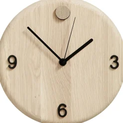 Andersen - Furniture Ure & Vejrstationer<Wood time - Ø 22 cm, Oak