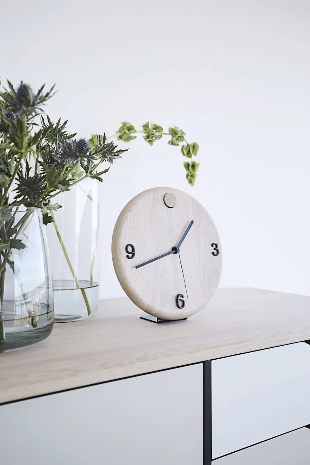 Andersen - Furniture Ure & Vejrstationer<Wood time - Ø 22 cm, Oak