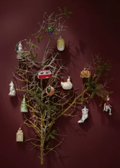 Bungalow Juletræspynt<Xmas Ornament Caravan Scarlet